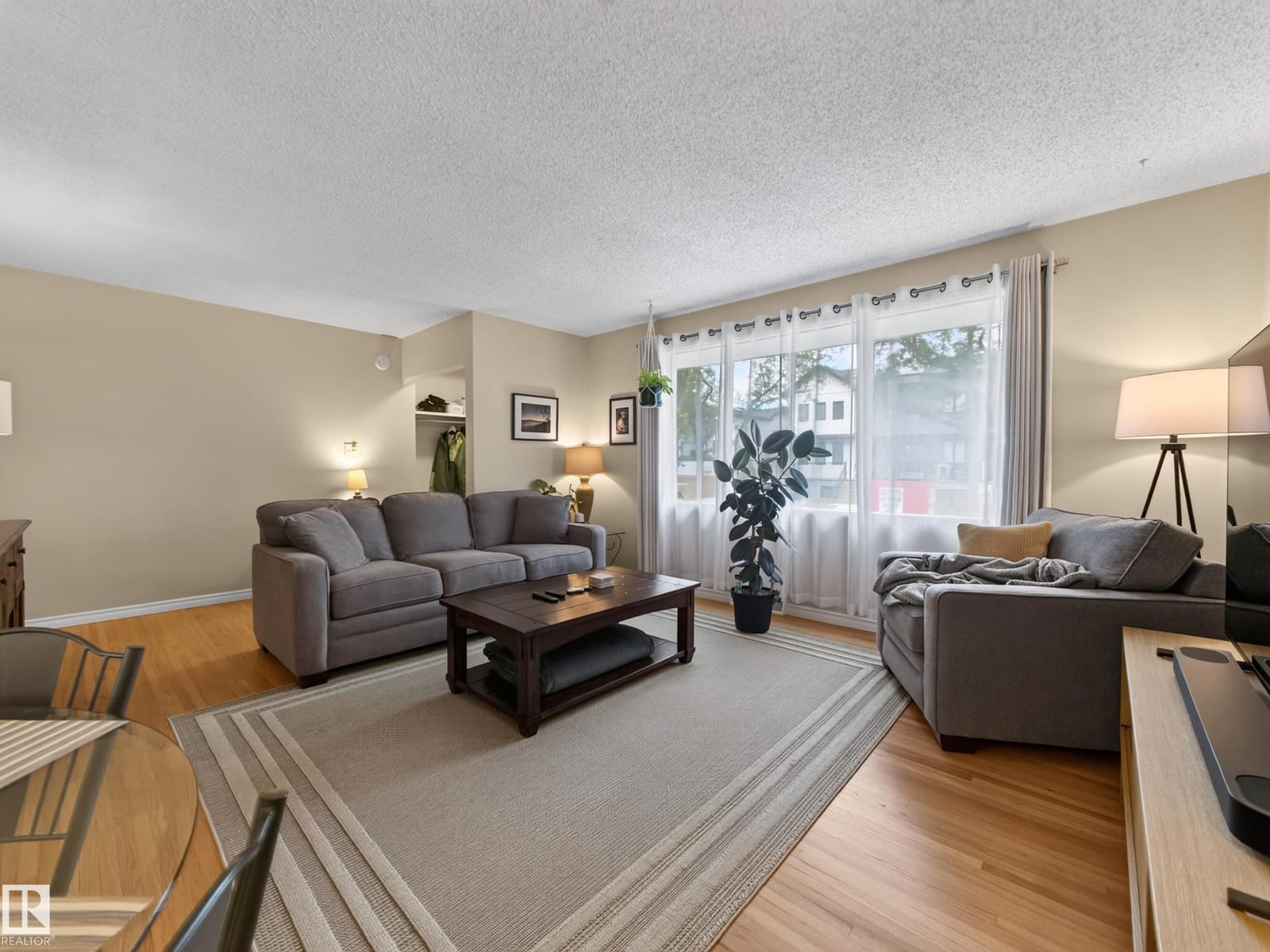 Living room seating area
