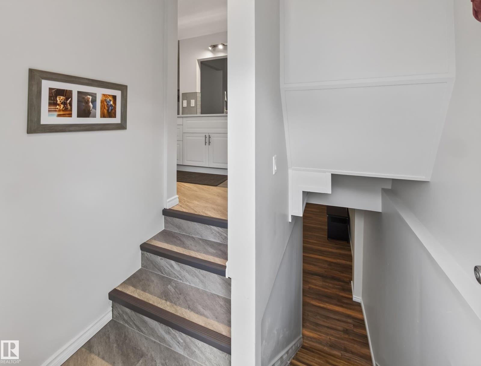 Stairs to the lower level